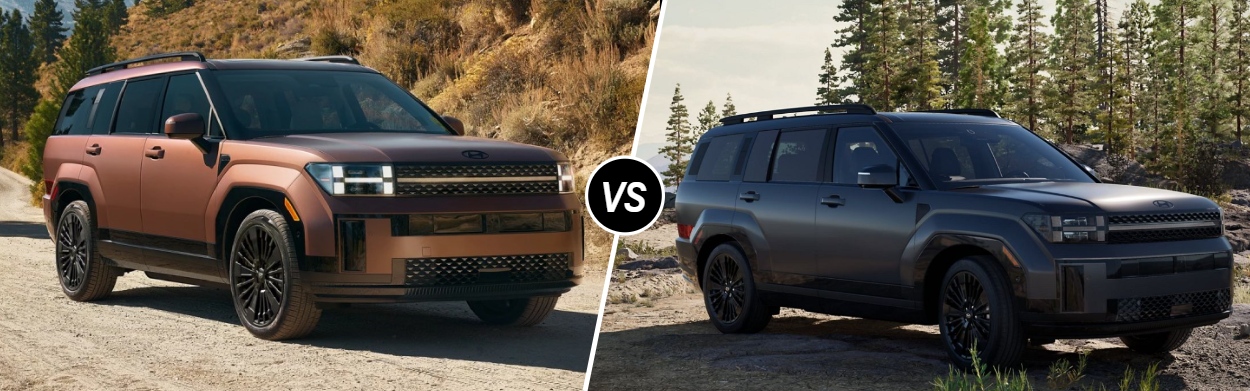 2026 Hyundai Santa Fe Hybrid vs 2025 Hyundai Santa Fe Hybrid in Corona, CA