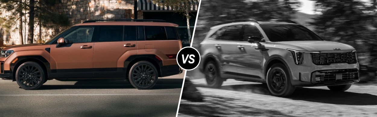 2026 Hyundai SANTA FE vs 2026 Kia Sorento in Terre Haute, IN