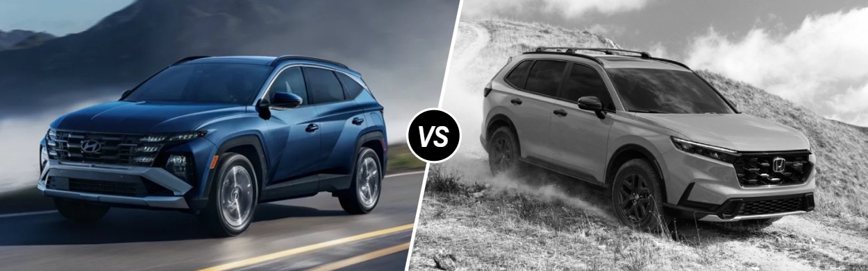 2026 Hyundai Tucson vs 2026 Honda CR-V near Towson, MD