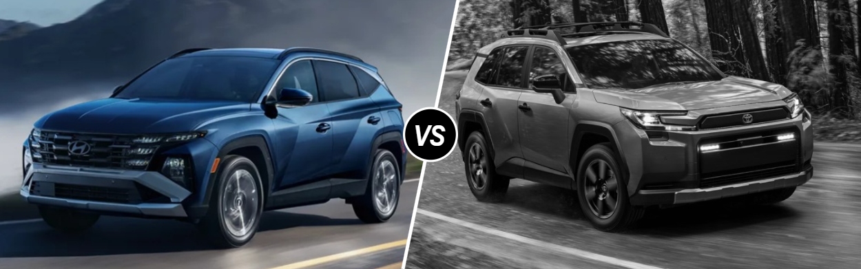 2026 Hyundai TUCSON vs 2026 Toyota RAV4 in Terre Haute, IN