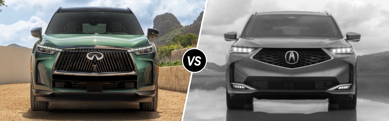 2026 INFINITI QX60 vs 2026 Acura MDX in Dacono, CO