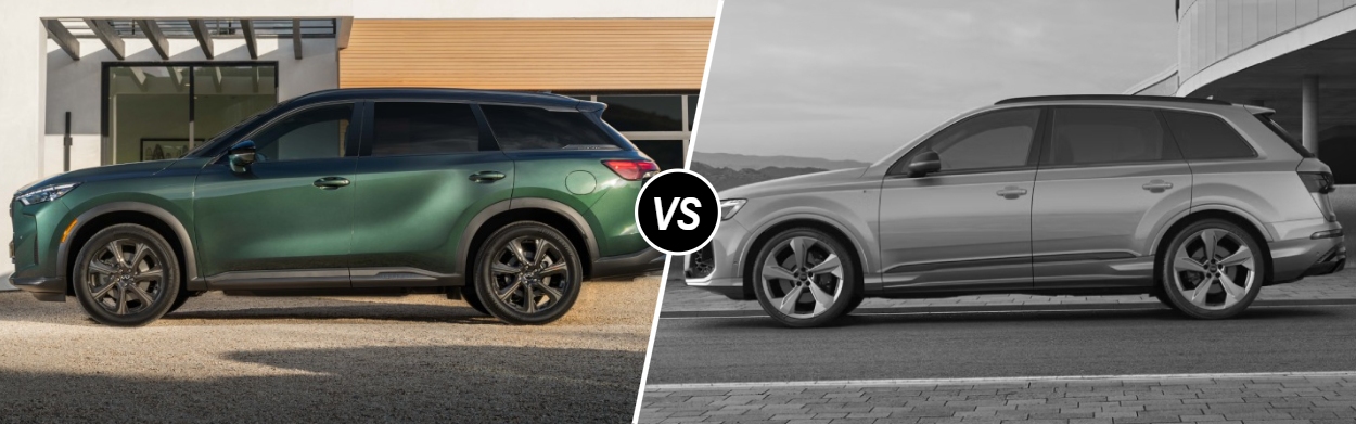 2026 INFINITI QX60 vs 2026 Audi Q7 near Denver, CO
