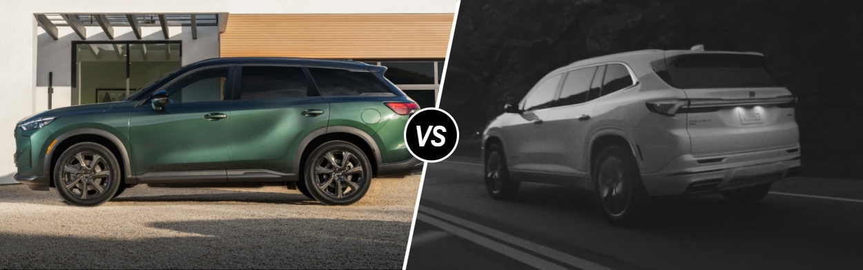 2026 INFINITI QX60 vs 2026 Buick Enclave near Denver, CO