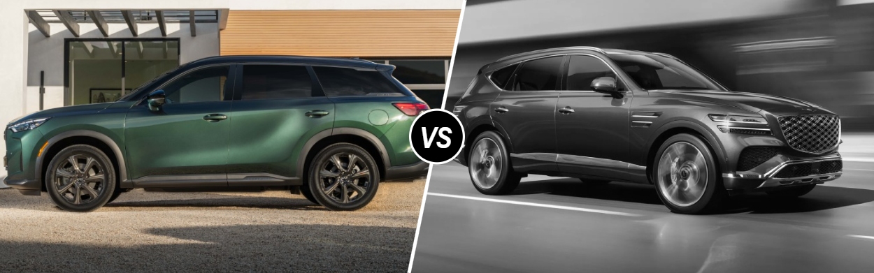 2026 INFINITI QX60 vs 2026 Genesis GV80 near Denver, CO