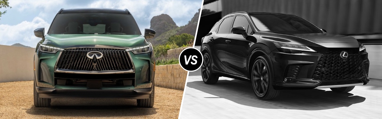 2026 INFINITI QX60 vs 2026 Lexus RX near Denver, CO