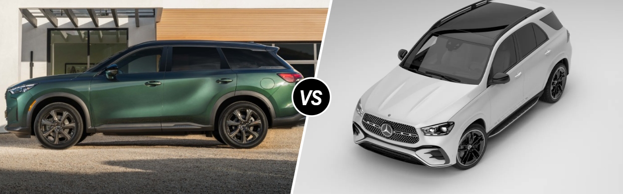 2026 INFINITI QX60 vs 2026 Mercedes-Benz GLE 350 4MATIC SUV near Denver, CO