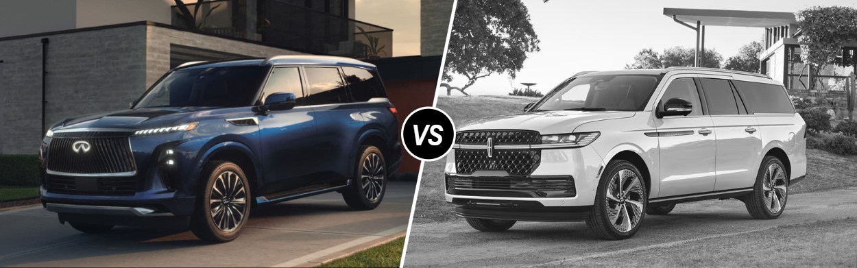 2026 INFINITI QX80 vs 2026 Lincoln Navigator near Denver, CO