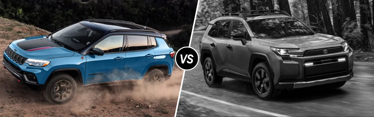 2026 Jeep Compass vs 2026 Toyota RAV4 in Plainfield, IN