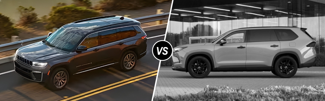 2026 Jeep Grand Cherokee L vs 2026 Toyota Grand Highlander in Santa Rosa, CA