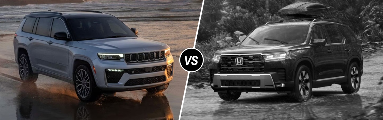 2026 Jeep Grand Cherokee vs 2026 Honda Pilot in Bel Air, MD