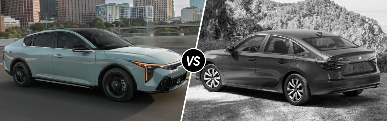 2026 Kia K4 vs 2026 Honda Civic Sedan in Fallston, MD
