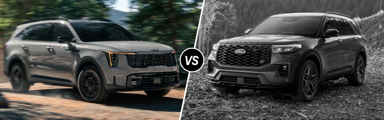 2026 Kia Sorento vs 2026 Ford Explorer in Fallston, MD