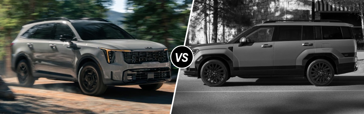 2026 Kia Sorento vs 2026 Hyundai SANTA FE in Lynn, MA