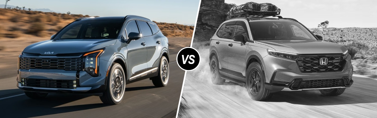 2026 Kia Sportage Hybrid vs 2026 Honda CR-V Hybrid near Baltimore, MD