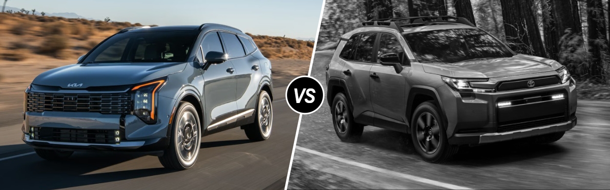 2026 Kia Sportage Hybrid vs 2026 Toyota RAV4 near Denver, CO