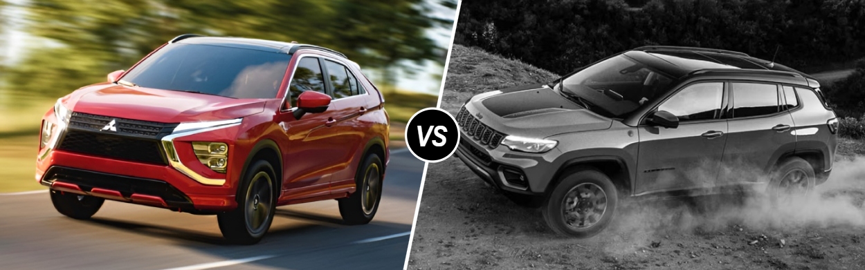 2026 Mitsubishi Eclipse Cross vs 2026 Jeep Compass in Terre Haute, IN
