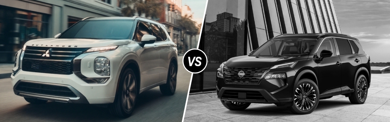 2026 Mitsubishi Outlander vs 2026 Nissan Rogue in Terre Haute, IN
