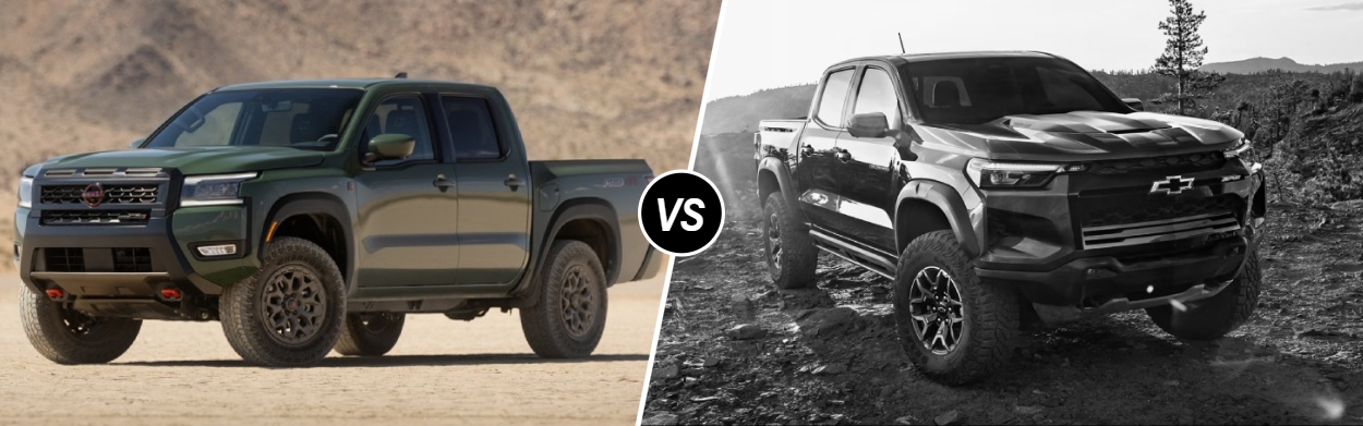2026 Nissan Frontier vs 2026 Chevrolet Colorado in Canton, OH