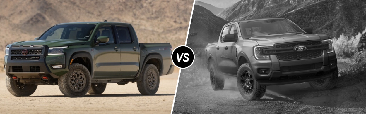 2026 Nissan Frontier vs 2026 Ford Ranger in Canton, OH