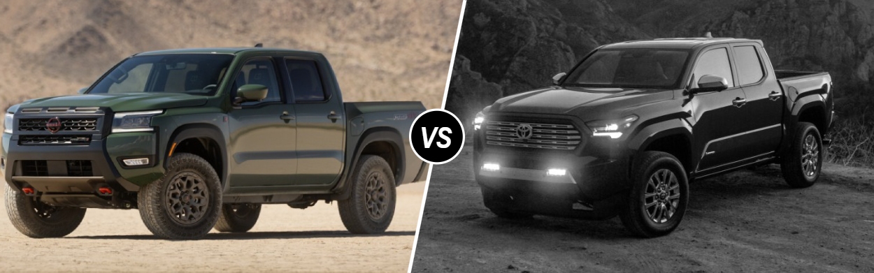 2026 Nissan Frontier vs 2026 Toyota Tacoma in Dover, OH