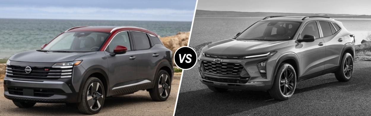 2026 Nissan Kicks vs 2026 Chevrolet Trax in Dover, OH