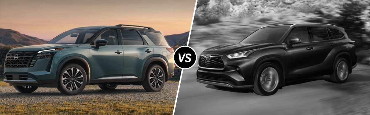2026 Nissan Pathfinder vs 2026 Toyota Highlander in Dover, OH