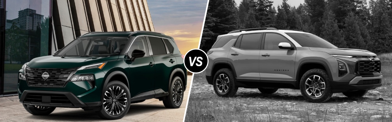 2026 Nissan Rogue vs 2026 Chevrolet Equinox near Baltimore, MD