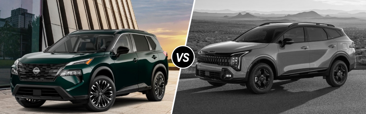 2026 Nissan Rogue vs 2026 Kia Sportage in Terre Haute, IN