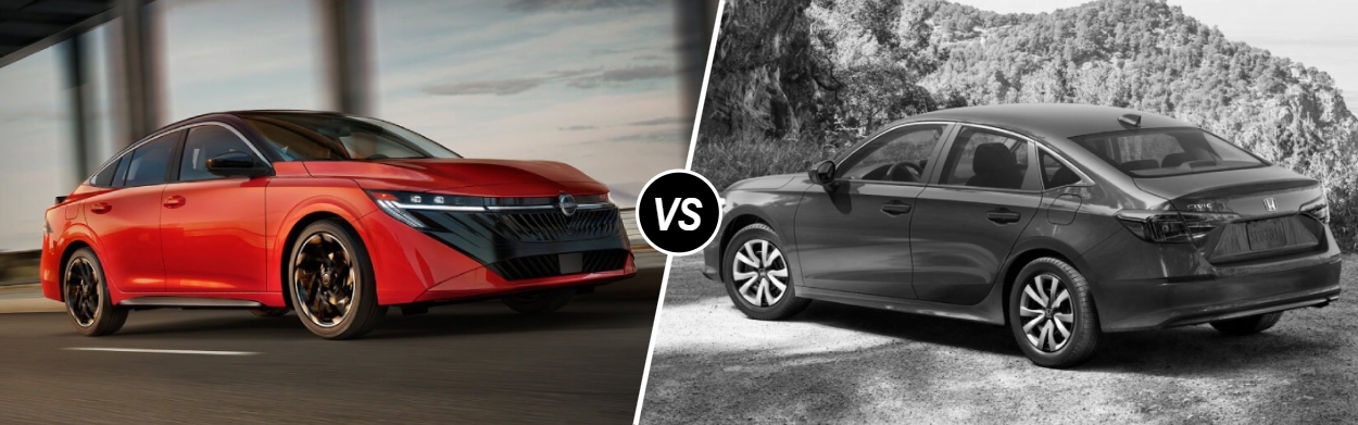 2026 Nissan Sentra vs 2026 Honda Civic Sedan in San Antonio, TX