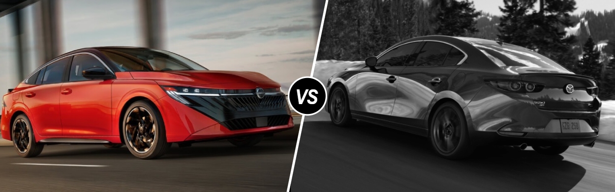 2026 Nissan Sentra vs 2026 Mazda Mazda3 Sedan in Dover, OH