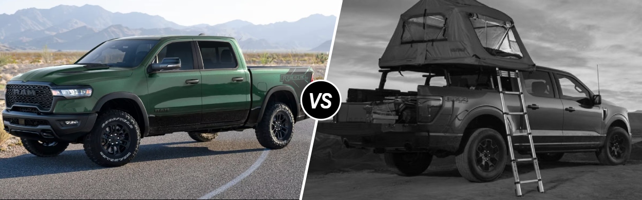2026 RAM 1500 vs 2025 Ford F-150 in Santa Rosa, CA
