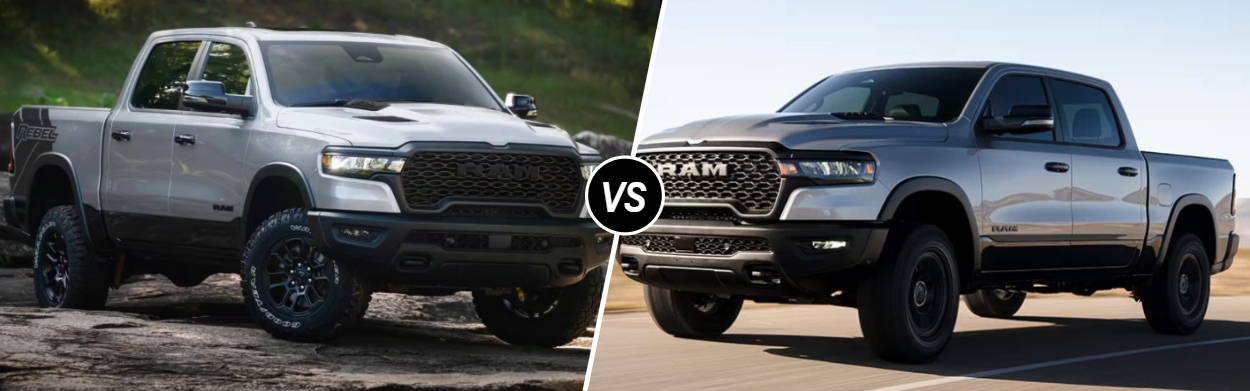2026 Ram 1500 vs 2025 Ram 1500 in Santa Rosa, CA