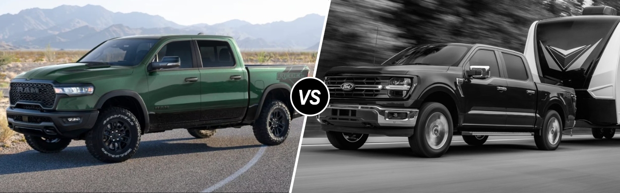 2026 Ram 1500 vs 2026 Ford F-150 near Parkville, MD