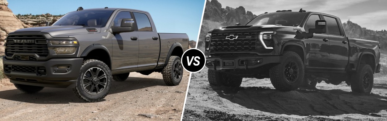 2026 Ram 2500 vs 2026 Chevrolet Silverado 2500 HD near Houston, TX