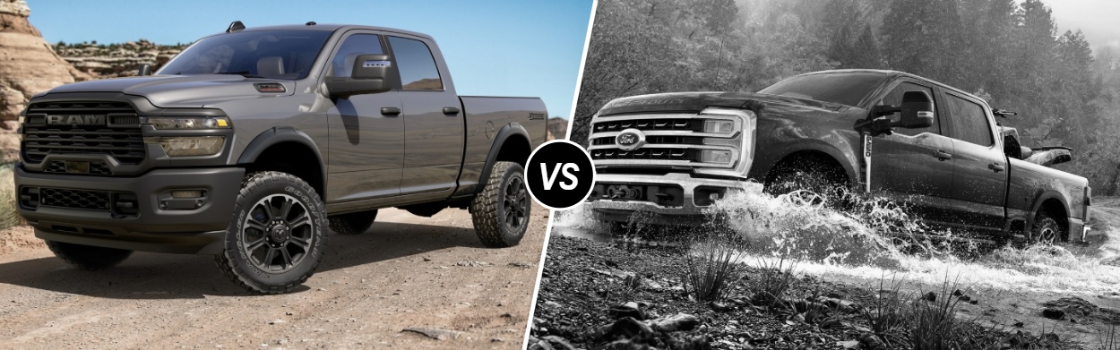 2026 Ram 2500 vs 2026 Ford Super Duty F-250 near Parkville, MD