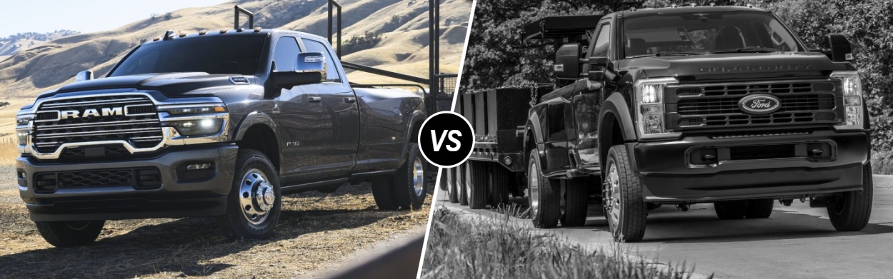 2026 Ram 3500 vs 2026 Ford Super Duty F-350 in Morgan Hill, CA