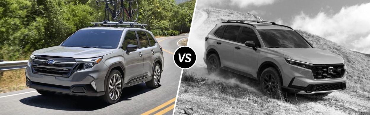 2026 Subaru Forester vs 2026 Honda CR-V near Glen Burnie, MD