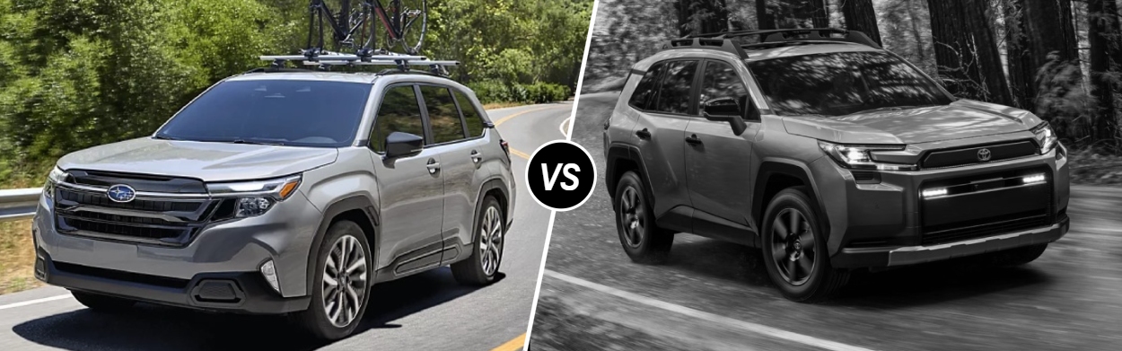 2026 Subaru Forester vs 2026 Toyota RAV4 in Boulder, CO