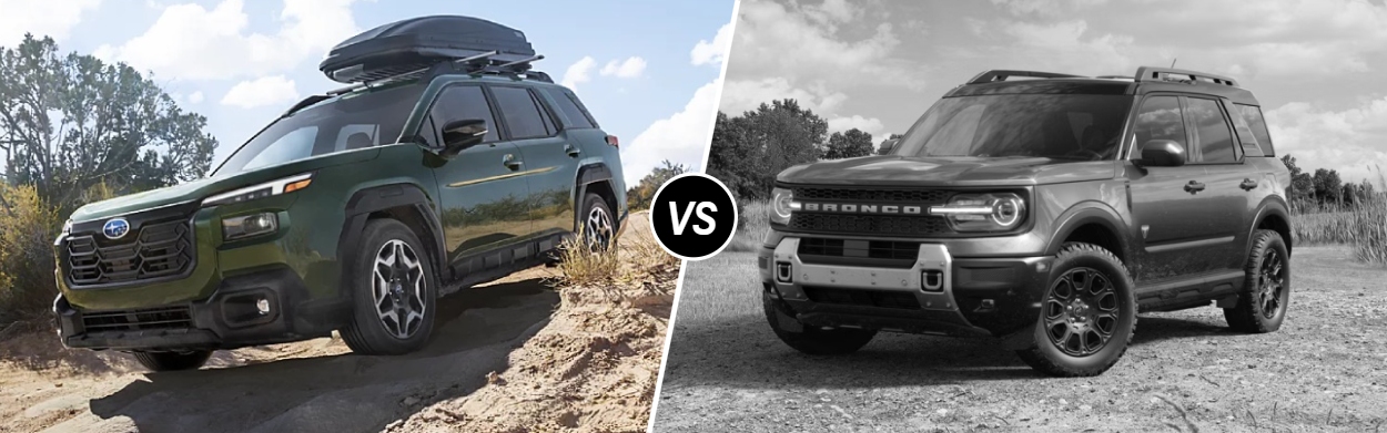 2026 Subaru Outback vs 2026 Ford Bronco Sport in Bel Air, MD