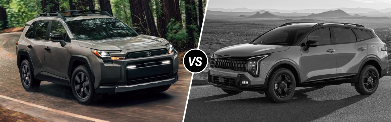 2026 Toyota RAV4 vs 2026 Kia Sportage near Baltimore, MD