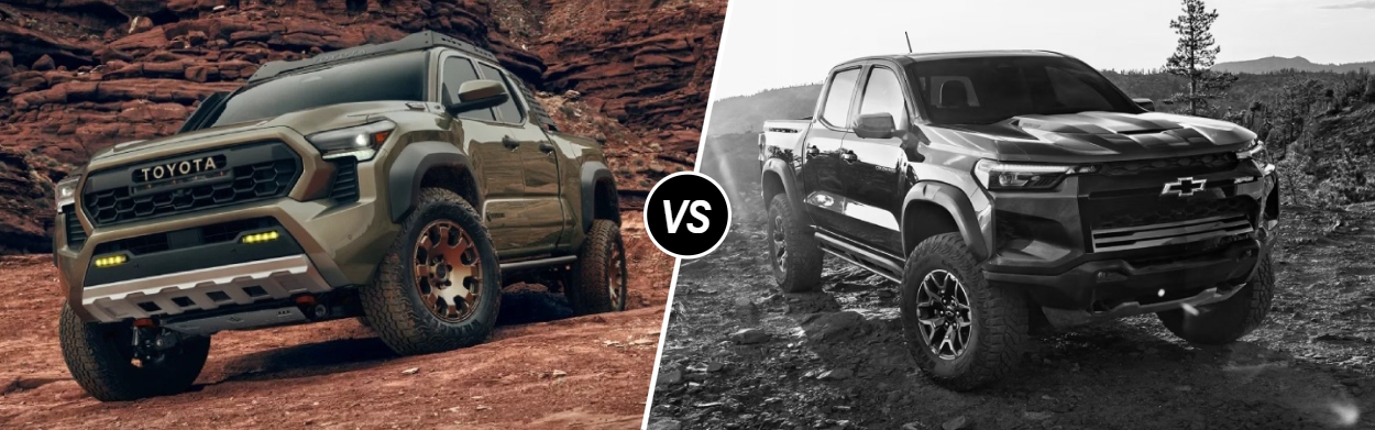 2026 Toyota Tacoma vs 2026 Chevrolet Colorado near Baltimore, MD