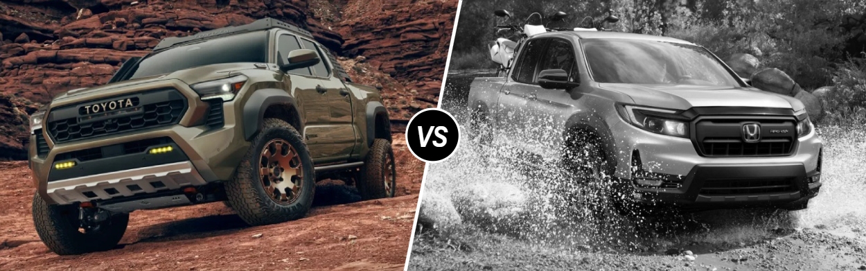 2026 Toyota Tacoma vs 2026 Honda Ridgeline in Bel Air, MD