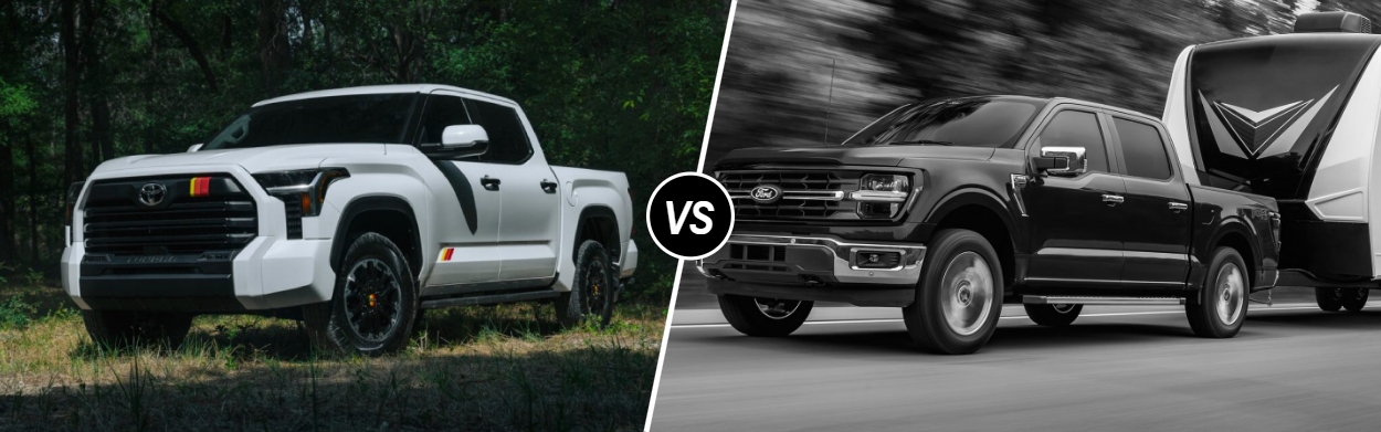 2026 Toyota Tundra vs 2026 Ford F-150 near Baltimore, MD