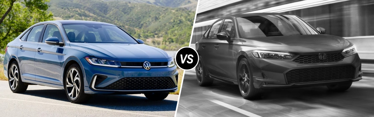 2026 Volkswagen Jetta vs 2026 Honda Civic Sedan in Bakersfield, CA