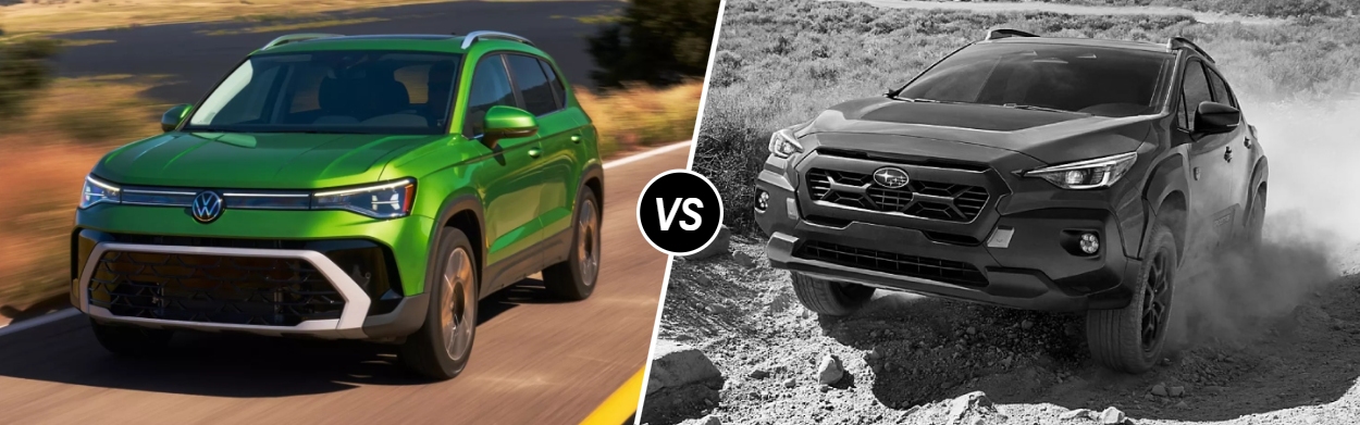 2026 Volkswagen Taos vs 2026 Subaru Crosstrek in Salinas, CA