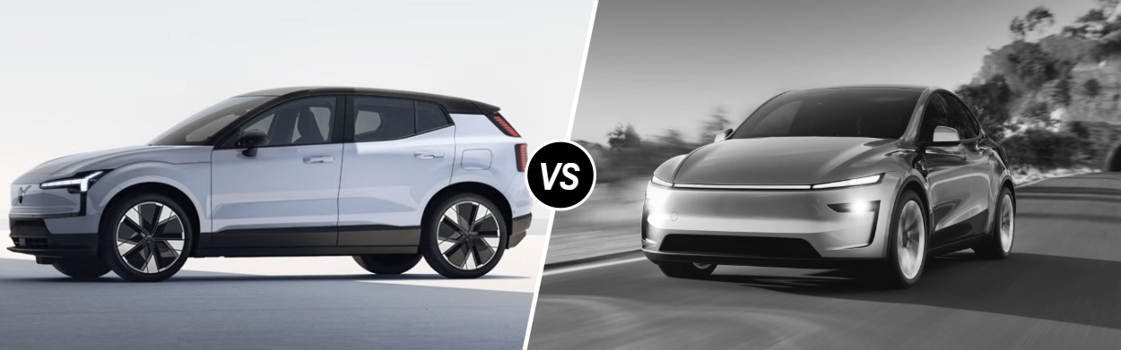 2026 Volvo EX30 vs 2026 Tesla Model Y in Denver, CO
