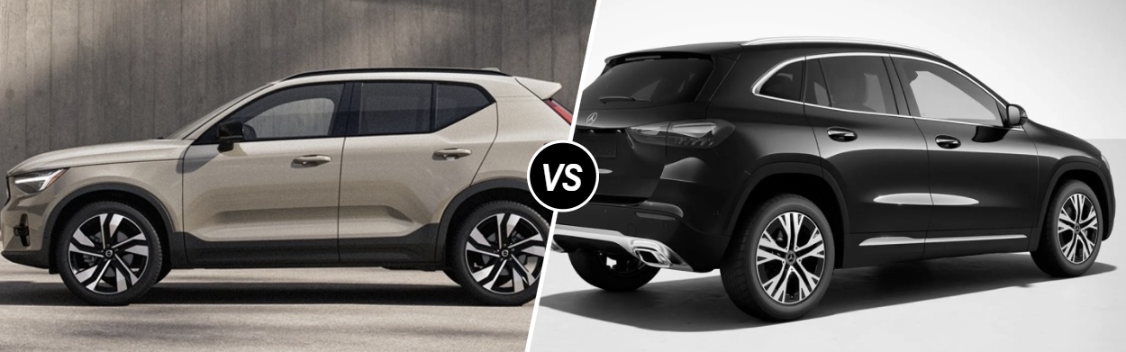 2026 Volvo XC40 vs 2026 Mercedes-Benz GLA in Colorado Springs, CO