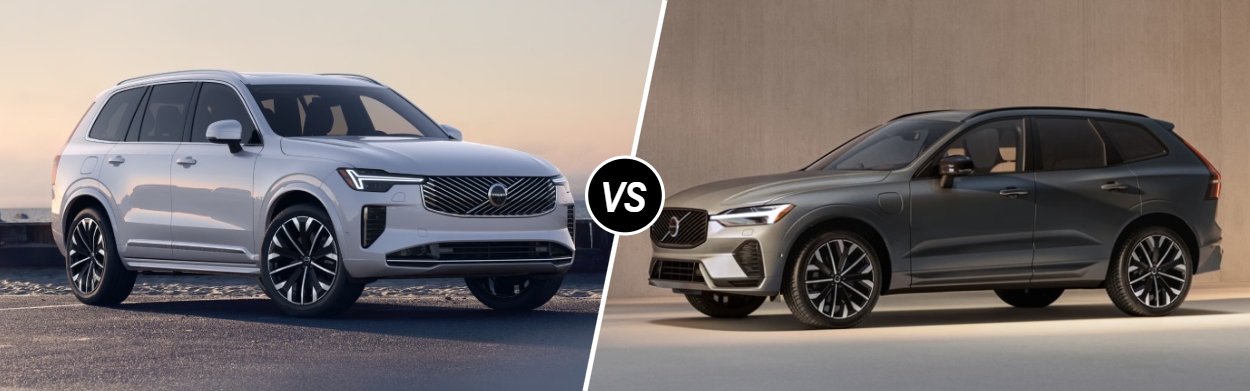 2026 Volvo XC90 Plug-in Hybrid vs 2026 Volvo XC60 Plug-in Hybrid in Denver, CO