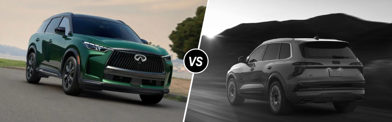 2027 INFINITI QX60 vs 2027 Audi Q7 near Denver, CO