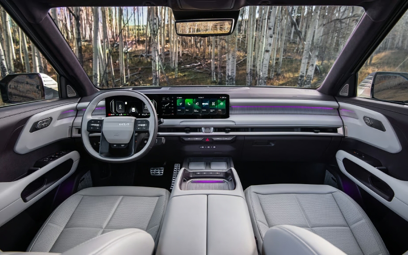 2027 Kia Telluride Hybrid - Interior Comfort & Technology